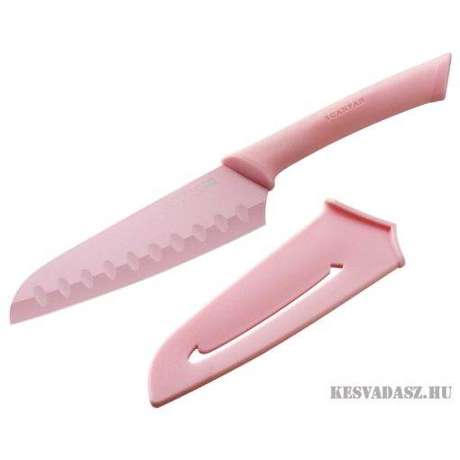 SCANPAN Spectrum santoku konyhakés – rózsaszín