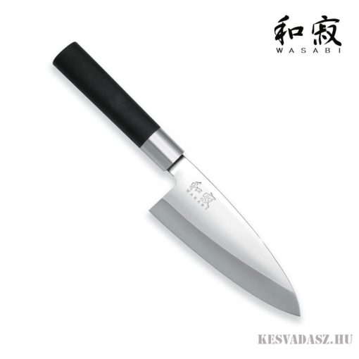 KAI Wasabi Black Deba japán halfeldolgozó szakácskés - 15 cm