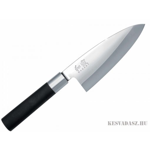 KAI Wasabi Black Deba japán halfeldolgozó szakácskés - 15 cm