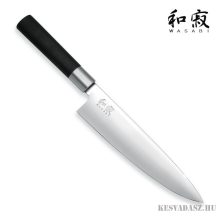 KAI Wasabi Black szakácskés - 3000/6000 fenőkővel