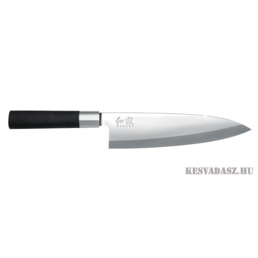 KAI Wasabi Black Deba japán halfeldolgozó szakácskés - 21 cm