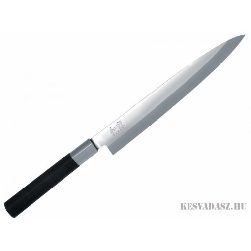 KAI Wasabi Black Yanagiba halszeletelő kés - 21 cm