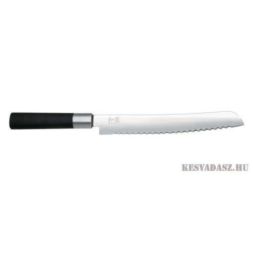 KAI Wasabi Black kenyérvágó kés - 23 cm