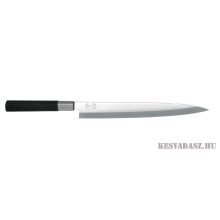 KAI Wasabi Black Yanagiba halszeletelő kés - 24 cm