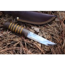 HELLE Morgon  672 limitált vadászkés bőr tokkal