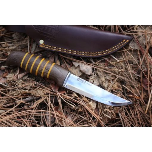 HELLE Morgon  672 limitált vadászkés bőr tokkal