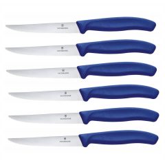 VICTORINOX Swiss Classic Steak készlet (6 részes) kék