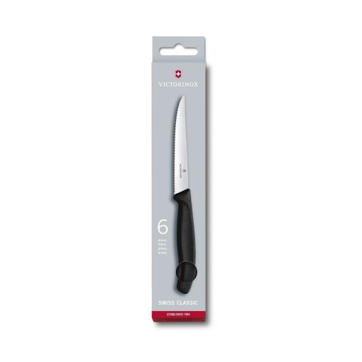 VICTORINOX Swiss Classic Steak készlet (6 részes) fekete