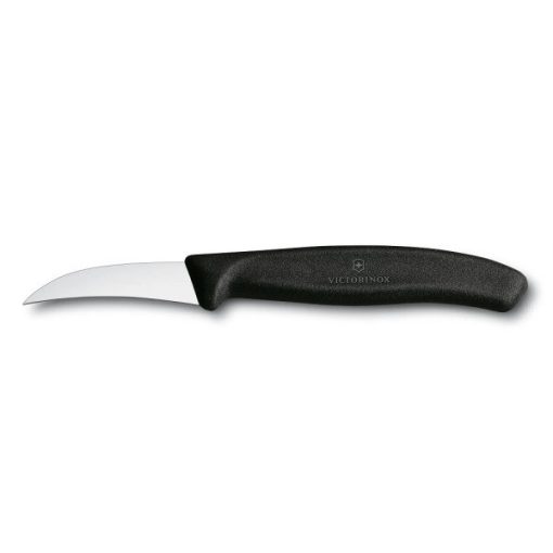 VICTORINOX Swiss Classic hajlított hámozókés (6 cm) fekete