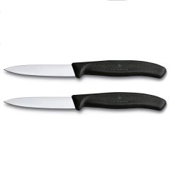   VICTORINOX Swiss Classic hámozókés (8 cm) 2 részes, fekete