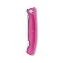 VICTORINOX Swiss Classic összecsukható paradicsomszeletelő kés (11 cm) pink