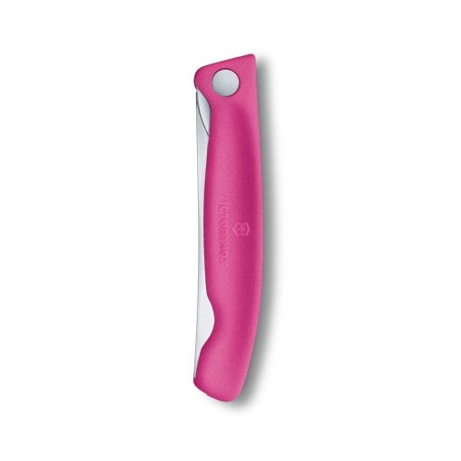 VICTORINOX Swiss Classic összecsukható paradicsomszeletelő kés (11 cm) pink