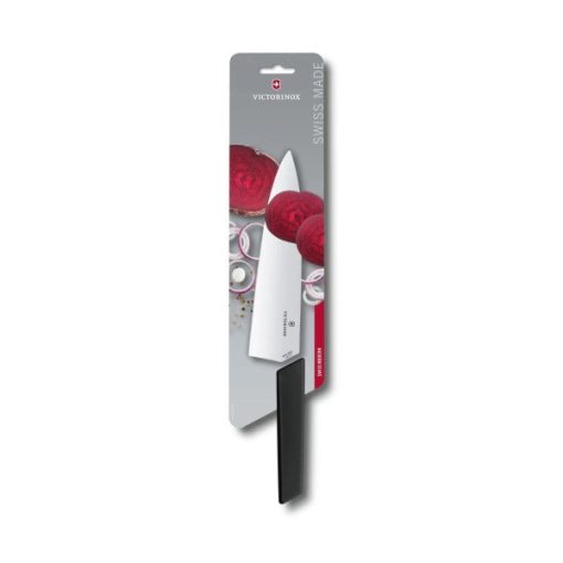 VICTORINOX Swiss Modern szakácskés (20 cm) fekete