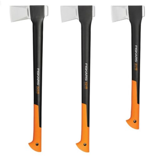 FISKARS X25 hasító fejsze (XL) X21 hasítófejsze (L) + X17 hasítófejsze (M)
