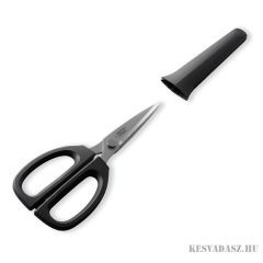   KAI Dirk konyhai olló - fekete / Sebastian Conran Gifu Collection