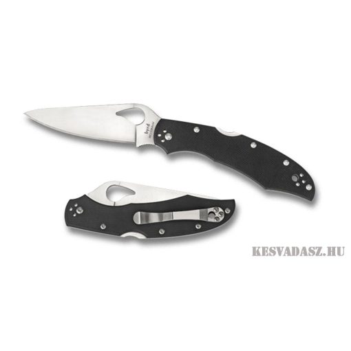 Spyderco Byrd Cara Cara2 Black G-10 zsebkés