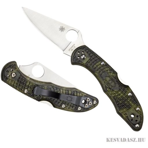 Spyderco Endura 4 Lightweight Zome Green zsebkés