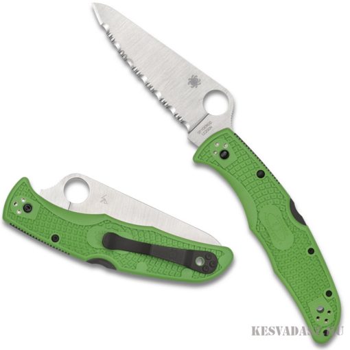 Spyderco Pacific Salt2 green LC200N vitorlázó kés