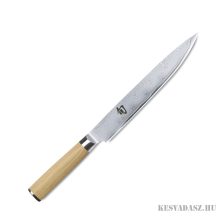 KAI Shun Classic White damaszk pengés szeletelő kés 23 cm-es pengével