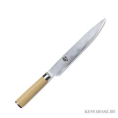  KAI Shun Classic White damaszk pengés szeletelő kés 23 cm-es pengével