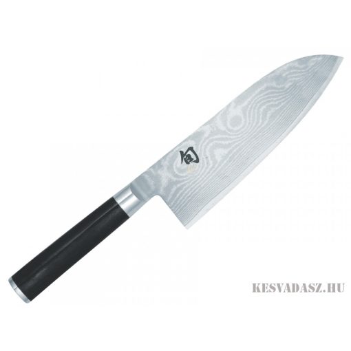 KAI Shun damaszk pengés Wide Santoku kés - 19cm