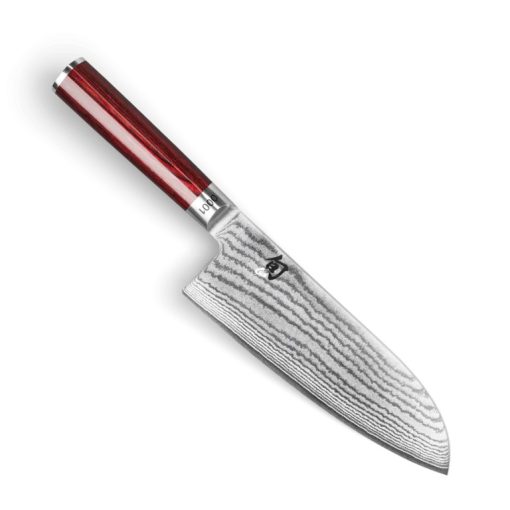 KAI Shun Classic Red Wide Santoku limitált szakácskés