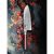 KAI Shun Classic Red Wide Santoku limitált szakácskés