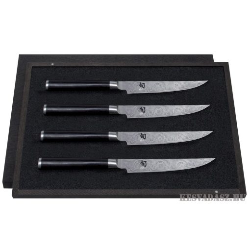 Kai Shun Damaszk dobozos szett 4 Steak késsel