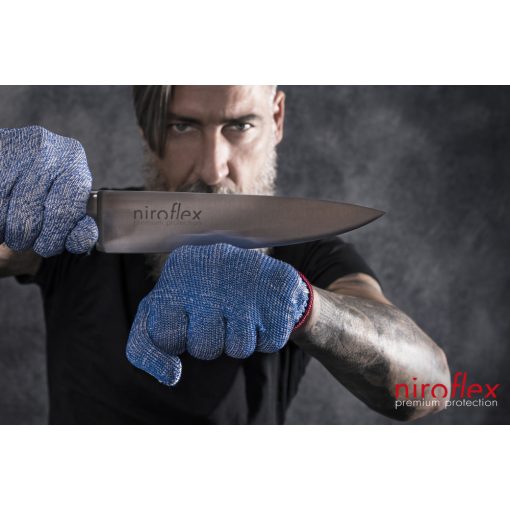 NIROFLEX BlueCut Lite vágásálló kesztyű (L)