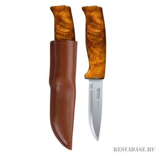 HELLE Fjellkniven outdoor kés bőr tokkal