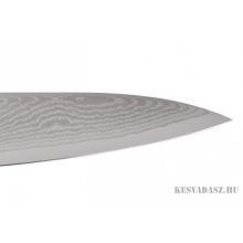 Mcusta Zanmai Hybrid Damascus Splash Santoku szakácskés 18 cm-es