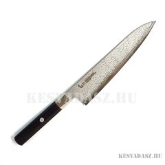   Mcusta Zanmai Hybrid Damascus Splash Gyuto japán szakácskés 21 cm-es