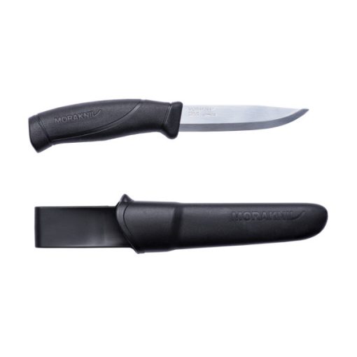 MORAKNIV Companion (S) kés, tokkal, fekete