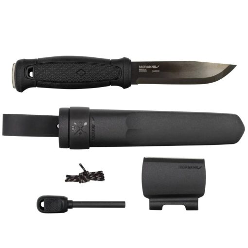 MORAKNIV Garberg (C) tőr, tokkal + Survival Kit tűzgyújtó készlet