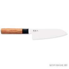 KAI Seki Magoroku RedWood santoku szakácskés - 17cm