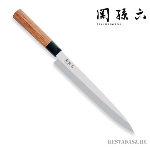 KAI Seki Magoroku RedWood japán Yanagiba szakácskés 24 cm