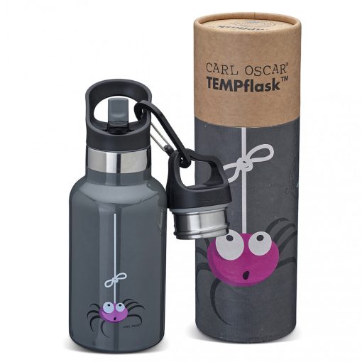 TEMPflask, gyerek termosz kulacs 350ml - szürke  