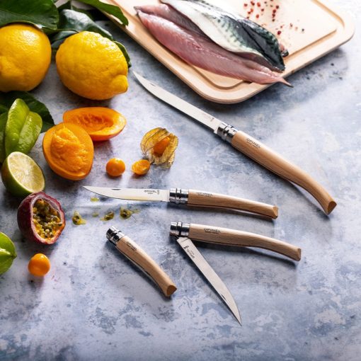 OPINEL Effilé Slim No.15 (S) zsebkés, bükk