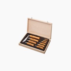   OPINEL Tradition Carbon (C) zsebkés gyűjtemény, bükk, fa dobozban