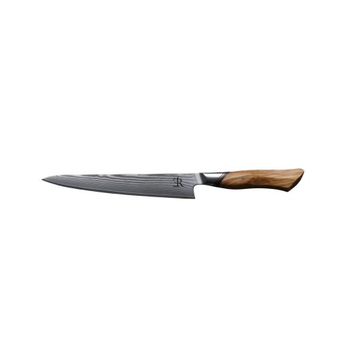 RYDA KNIVES A-73 szeletelőkés (20 cm) damaszkuszi acél