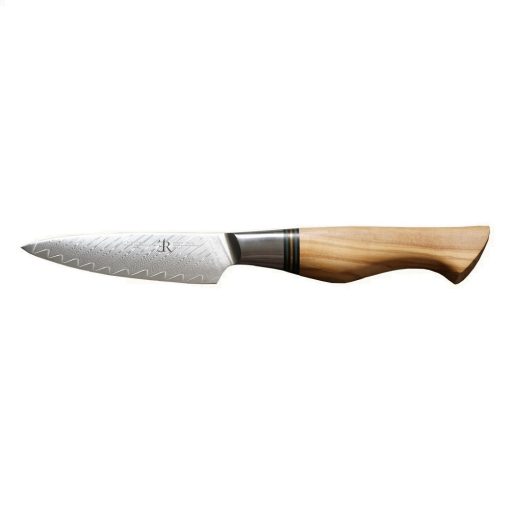 RYDA KNIVES ST650 hámozókés (9,2 cm) damaszkuszi acél