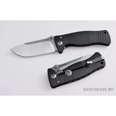 LionSteel SR1 Aluminium Black zsebkés