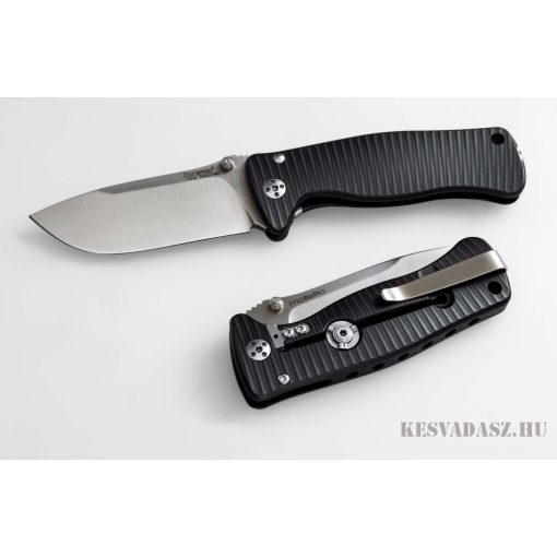 LionSteel SR2 Aluminium Black zsebkés