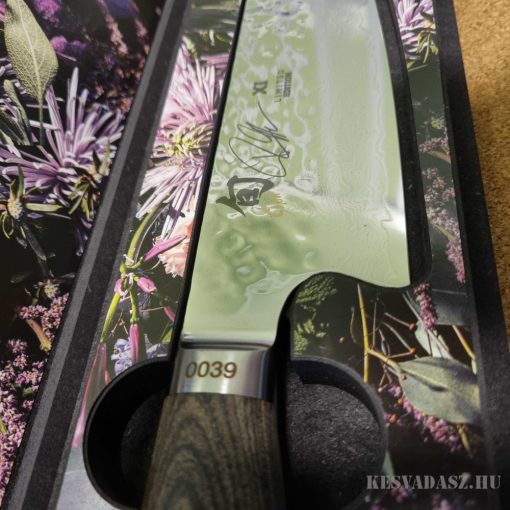KAI Shun TIM MÄLZER limitált Kiritsuke szakácskés 