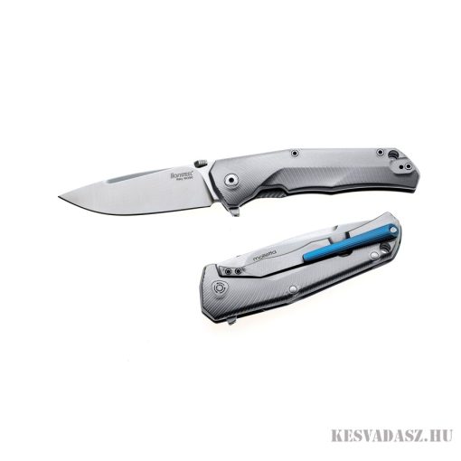 LionSteel T.R.E. Titanium Blue zsebkés