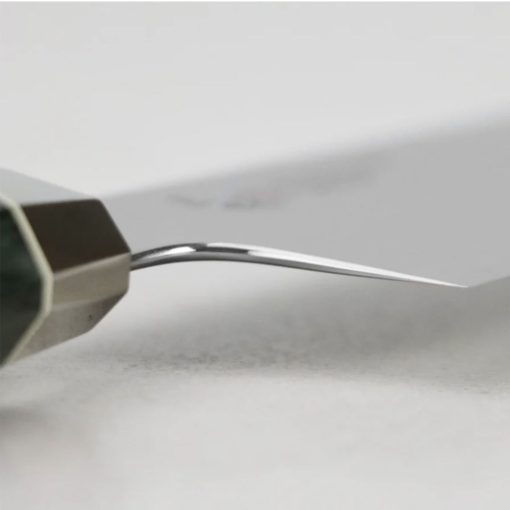 Mcusta Zanmai Revolution Kiritsuke szakácskés, 23 cm penge, zöld Micarta