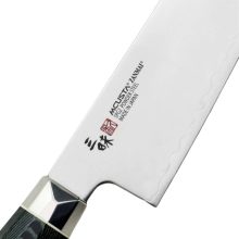Mcusta Zanmai Revolution Kiritsuke szakácskés, 23 cm penge, zöld Micarta