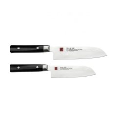 KASUMI japán damaszk santoku késkészlet - 2 részes