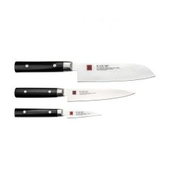   KASUMI japán damaszk santoku konyhai késkészlet - 3 részes